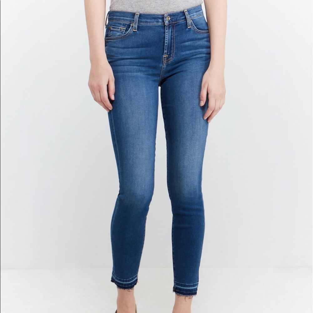 7 For All Mankind Gwenevere Ankle Skinny Jean